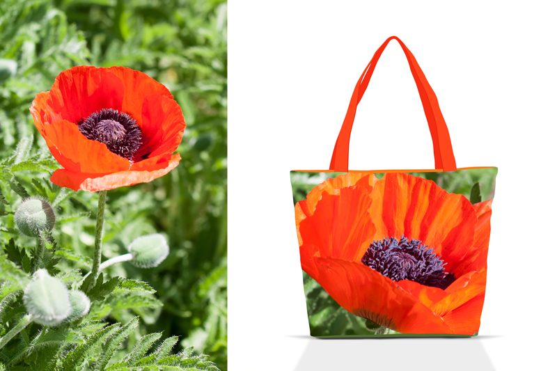 Featured image for “Turning left over Fashion Fabrics into Tote Bags”